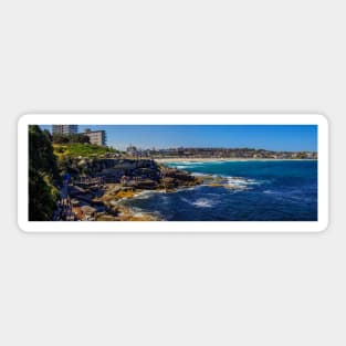 Bondi Beach to Coogee Beach walk, Sydney, NSW, Australia Sticker